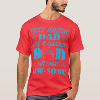 Camiseta A los hombres cazando fósiles a papá les gusta la 