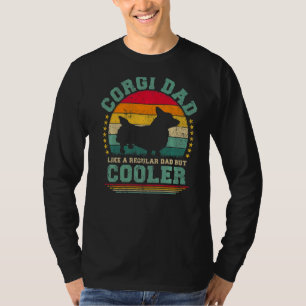 Camiseta A Los Hombres Corgi Dad Les Gusta Un Papá Corrient