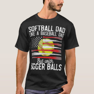 Camiseta A Los Hombres De Softbol Les Gusta La Definición D