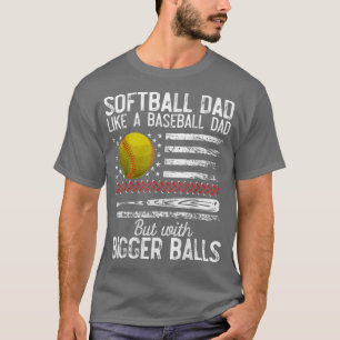Camiseta A Los Hombres De Softbol Les Gusta La Definición D