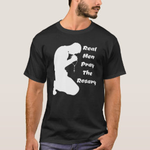 Camiseta A Los Hombres De Verdad Les Gusta Rezar Al Hombre
