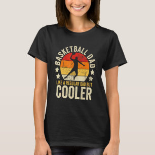 Camiseta A Los Hombres El Básquetbol Papá Le Gusta Un Papá 