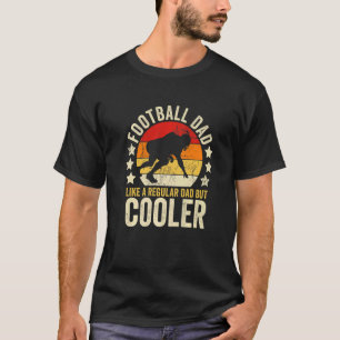 Camiseta A Los Hombres El Fútbol Papá Le Gusta Un Padre Reg