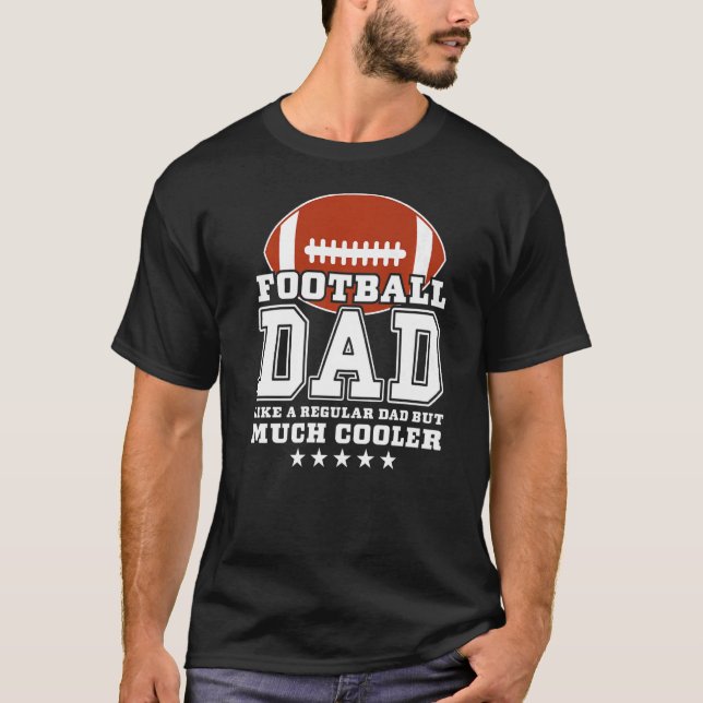 Camiseta A Los Hombres El Fútbol Papá Les Gusta Un Papá Reg (Anverso)