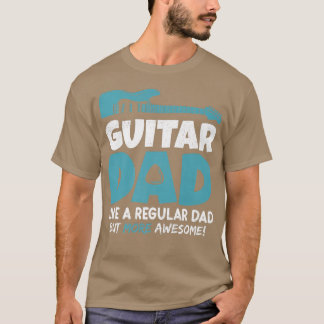 Camiseta A Los Hombres Guitar A Papá Les Gusta Un Papá Regu