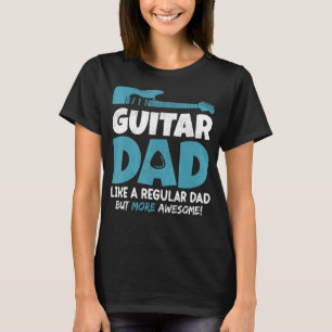 Camiseta A Los Hombres Guitar A Papá Les Gusta Un Papá Regu