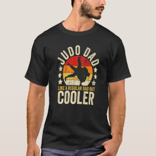 Camiseta A Los Hombres Judo Dad Le Gusta Un Padre Regular P