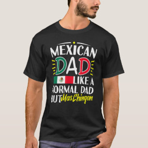 Camiseta A los hombres mexicanos les gusta el papá normal E