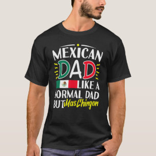 Camiseta A los hombres mexicanos les gusta el papá normal E
