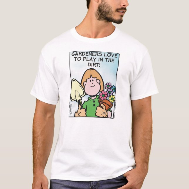 Camiseta A Los Jardines Les Encanta... (Anverso)