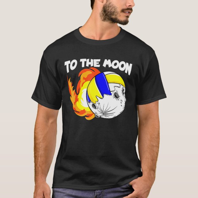 Camiseta A Los Jugadores De Voleibol De La Luna (Anverso)