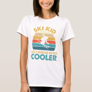 Camiseta A Los Niños De Esquí Les Gusta Un Niño Común Pero 