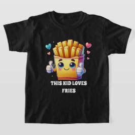 Camiseta A los niños de Unisex les encantan las papas frita