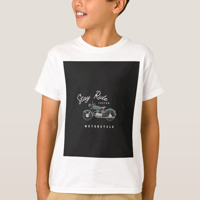 Camiseta A los niños les encanta BIKE TSHIRT (Anverso)