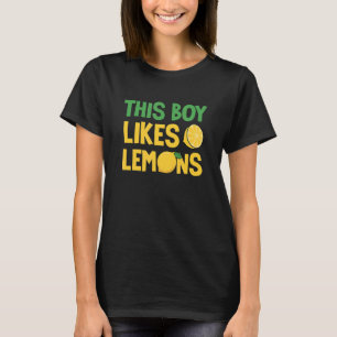 Camiseta A Los Niños Les Gusta Lemons Citrus Fruits Lemonad