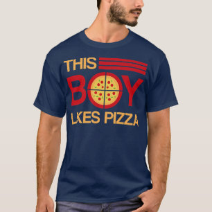 Camiseta A Los Niños Les Gusta Pizza Funny Pizza Hobby Chef