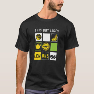 Camiseta A los niños les gustan los frutos de Lemons Summer
