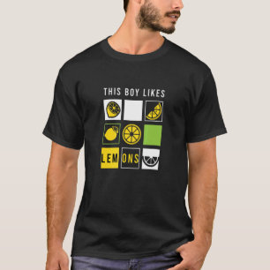 Camiseta A los niños les gustan los frutos de Lemons Summer