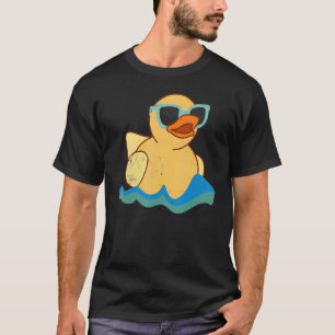 Camiseta A los niños Patos les encanta nadar