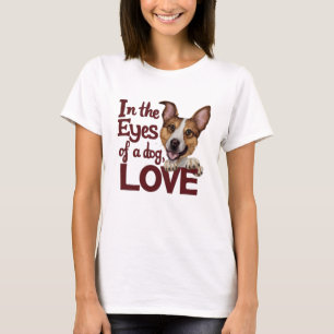 Camiseta A Los Ojos De Un Amor Perro