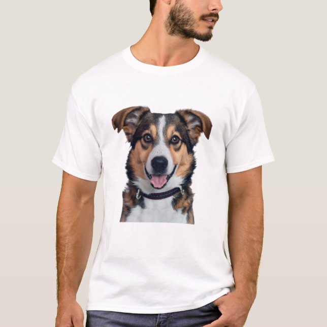 Camiseta A Los Ojos De Un Amor Perro (Anverso)