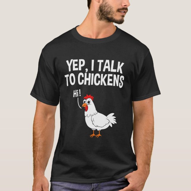 Camiseta A los pollos su pollo (Anverso)