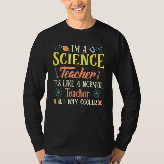 Camiseta A Los Profesores De Ciencia Les Gusta Un Profesor  (Anverso)