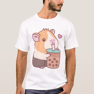 Camiseta A los puercos guineanos les encanta beber té de bu