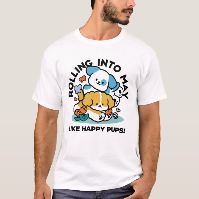 Camiseta A los que se les gusta la felicidad de los amigos  (Anverso)