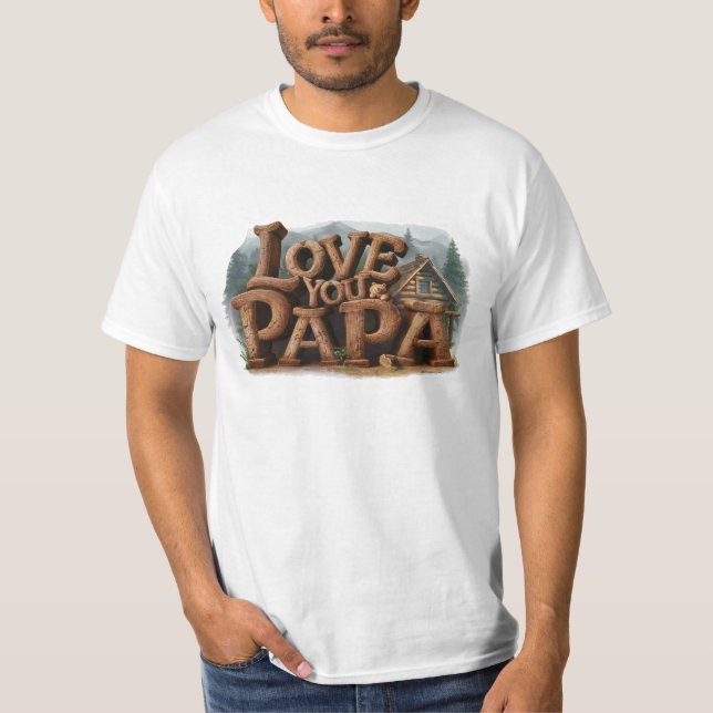 Camiseta *~* A los ruidosos AP86 les encanta PAPA Día del P (Anverso)