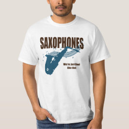 Camiseta A los saxofones Guay les gusta