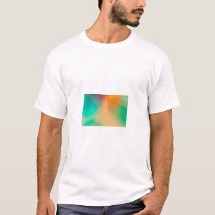 Camiseta a los tonos vivos. Las texturas lúdicas añaden una