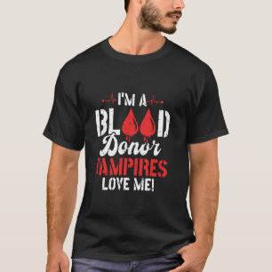 Camiseta ¡A los vampiros les gusto! - Donación de sangre Do