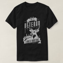 Camiseta A los veteranos les encanta cazar