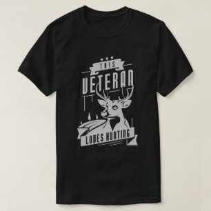 Camiseta A los veteranos les encanta cazar