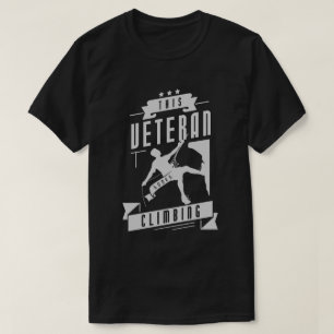 Camiseta A los veteranos les encanta escalar
