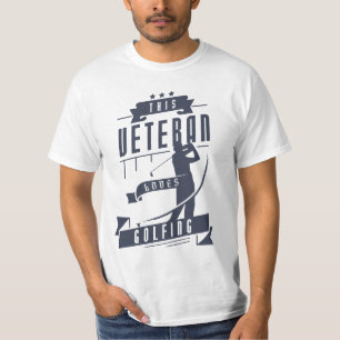 Camiseta A los veteranos les encanta jugar golf