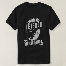 Camiseta A los veteranos les encanta pescar