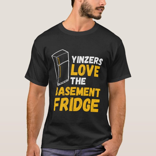 Camiseta A los Yinzers De Pittsburgh Les Encanta La Nevera  (Anverso)