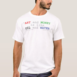Camiseta A+M/O+Camisa extranjera de la cita del manifiesto