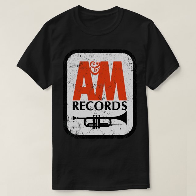 Camiseta A M Records (Diseño del anverso)