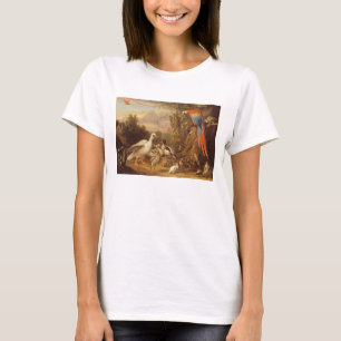 Camiseta A Macaw, Ducks, Parrots and Other Birds in a Lands