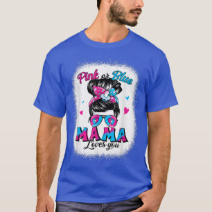 Camiseta A Mamá Rosa O Azul Le Encanta El Desagradable Géne