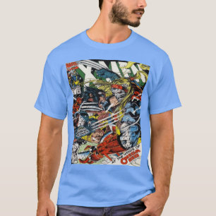 Camiseta A MANOS DE OMEGA ROJO retro