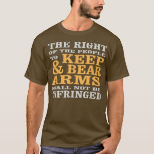Camiseta A Mantener y cargar los brazos Pro Gun 1950
