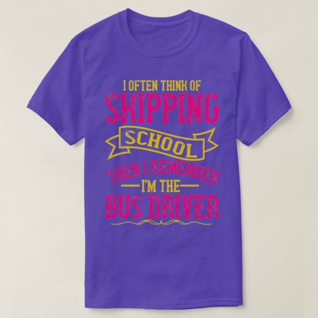 Camiseta A menudo salto de la escuela y recuerdo los ix27m  (Diseño del anverso)