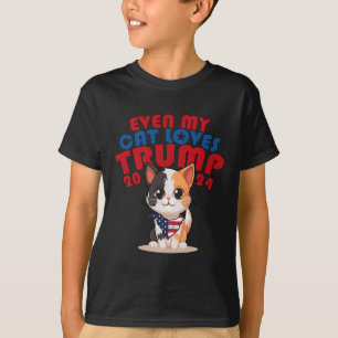 Camiseta A mi gato le encanta Trump 2024 2