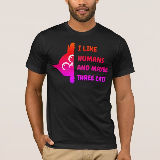 Camiseta A mi gato le gusta el béisbol  (Anverso)