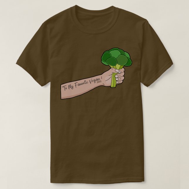 Camiseta A mi Herbivore favorito (Diseño del anverso)