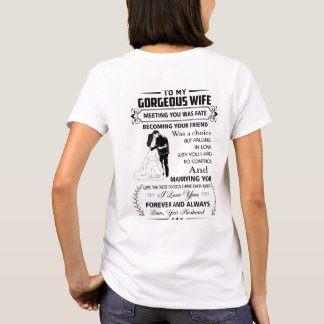 Camiseta A mi hermosa esposa